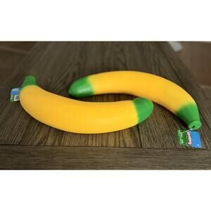 Sunny Days Jumbo Squeezy Banana Viral Squishy Novelty Sensory Fidget Toy New
